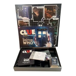 Doctor Who Clue The Classic Mystery Game COMPLETE!!